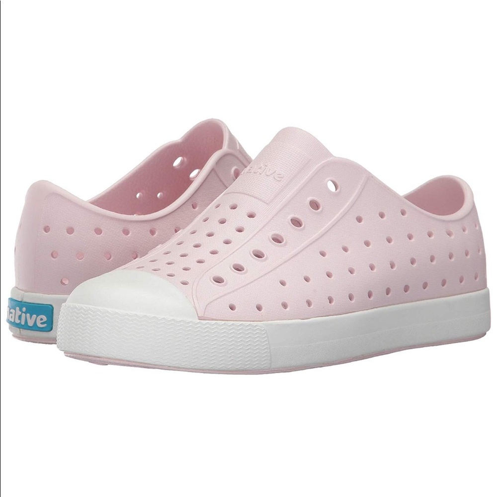 Pink Native Kids Jefferson Slip On Toddler Shoe